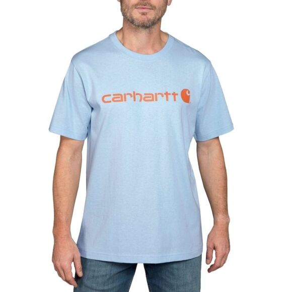 Carhartt Loose Fit Heavyweight S/S Logo Graphic T-Shirt - Picture 1 of 4